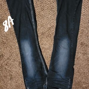 Silver suki jeans 34x33. Like new